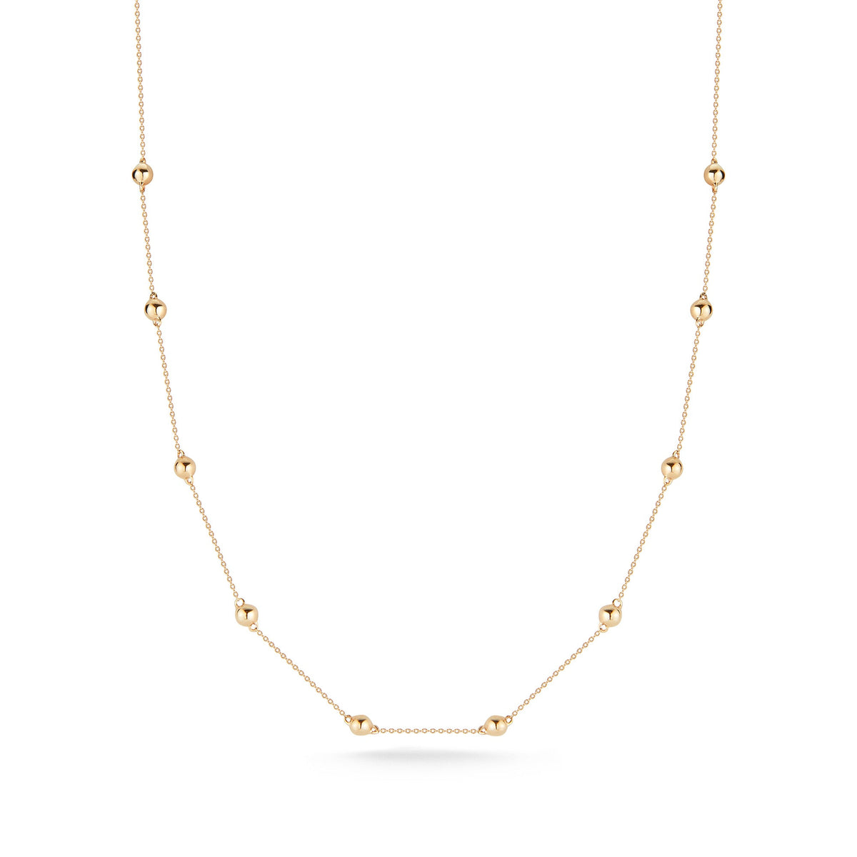 Poppy Rae Pebble Station Necklace