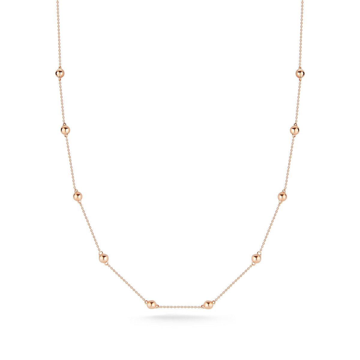 Poppy Rae Pebble Station Necklace