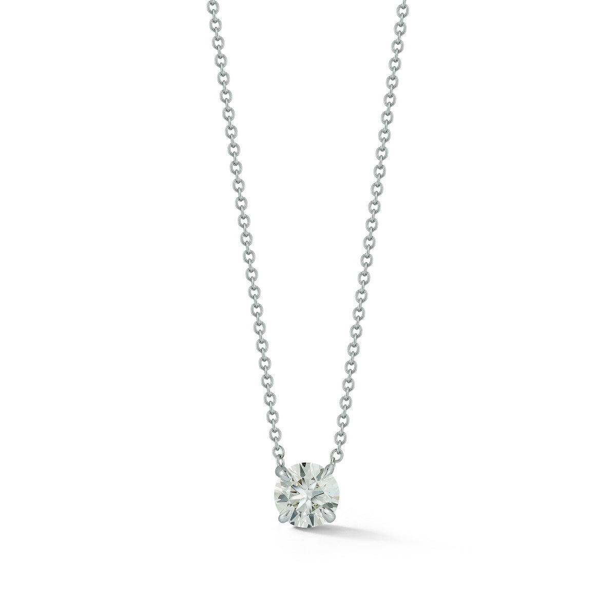 DRD 0.70 ct. Round Diamond Solitaire Necklace