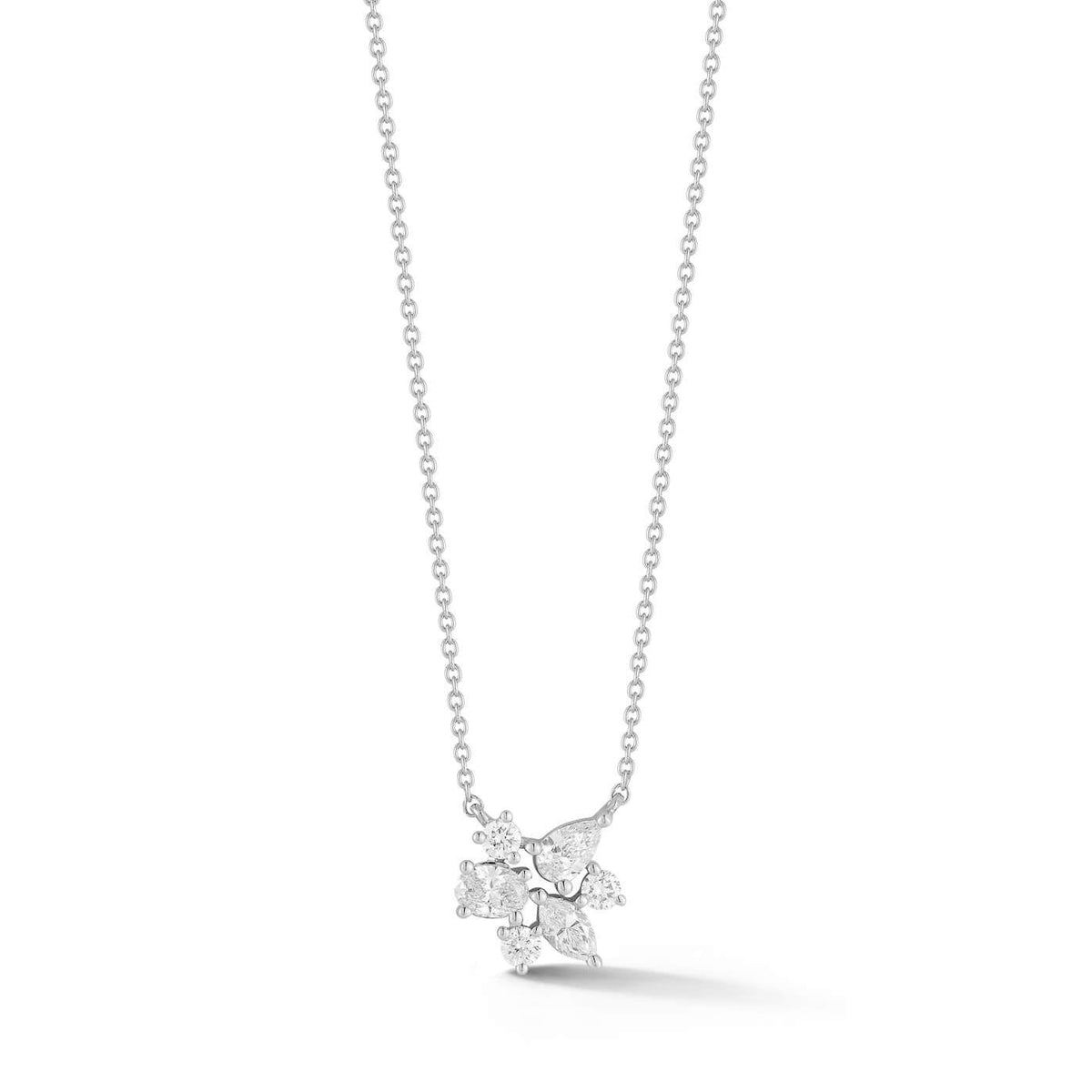 Alexa Jordyn Multi-Shape Cluster Pendant Necklace