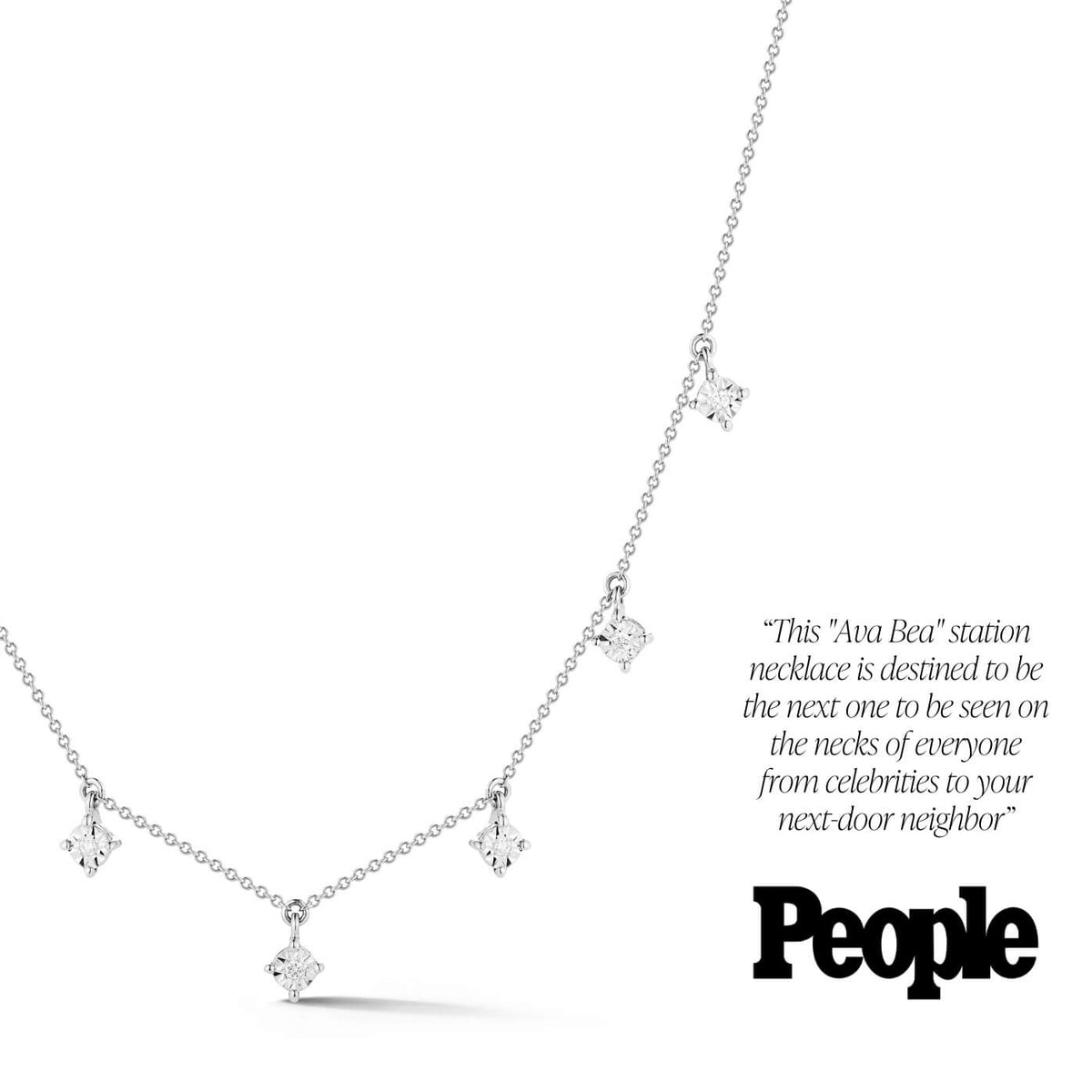 Ava Bea Station Necklace