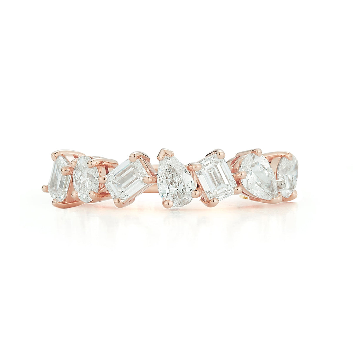 DRD 7 Stone Multi-Shape Ring