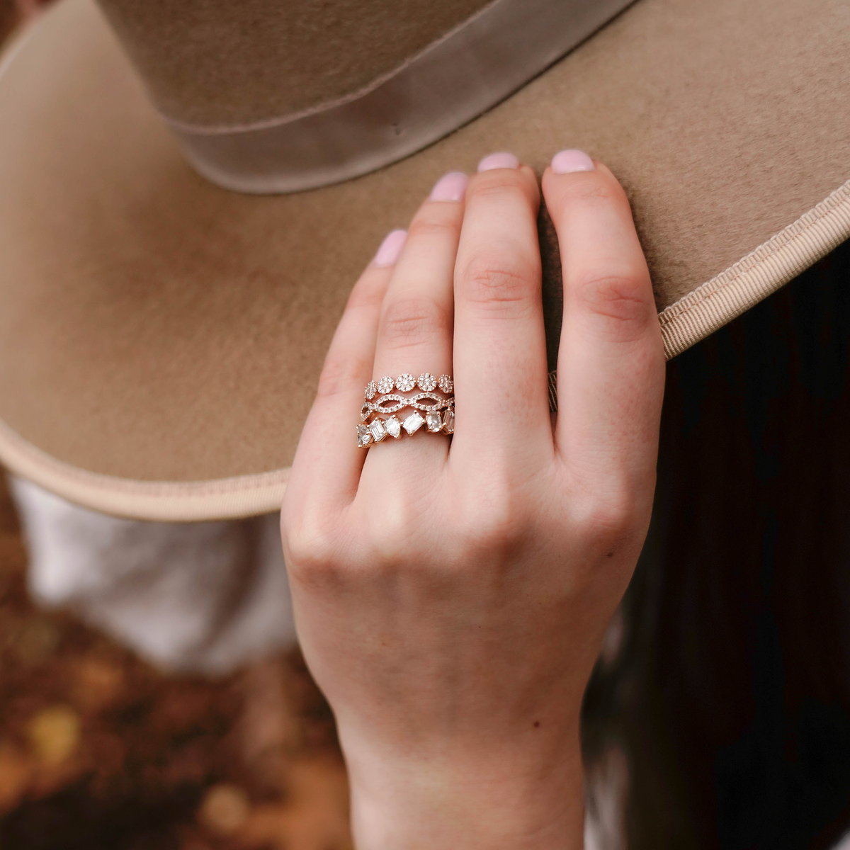 DRD 7 Stone Multi-Shape Ring