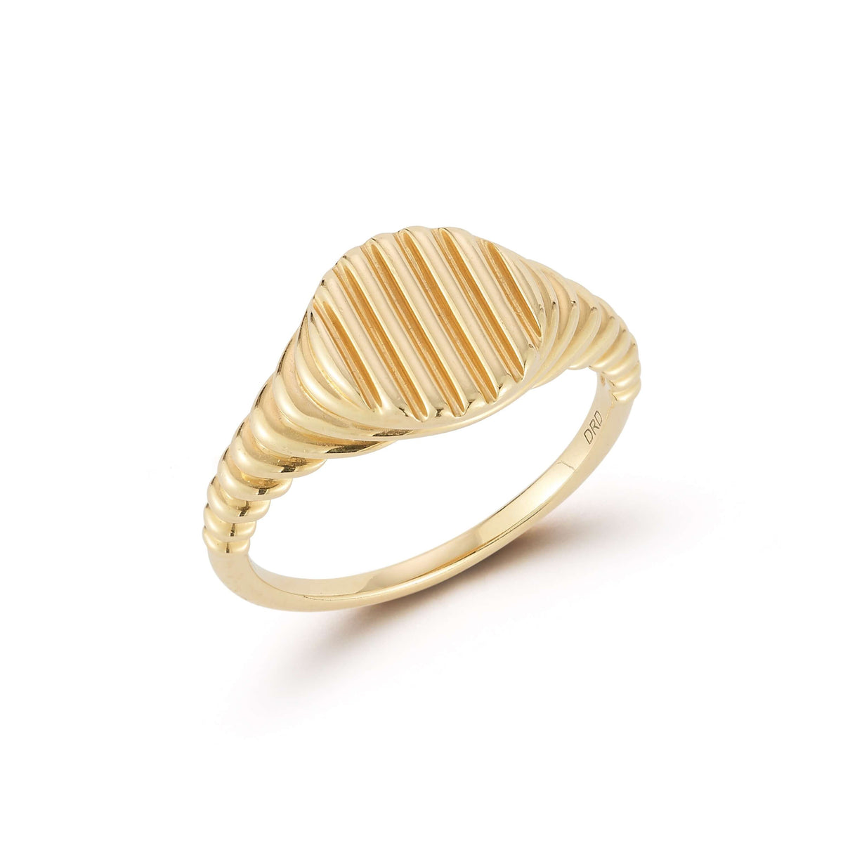 Nana Bernice Round Signet Ring