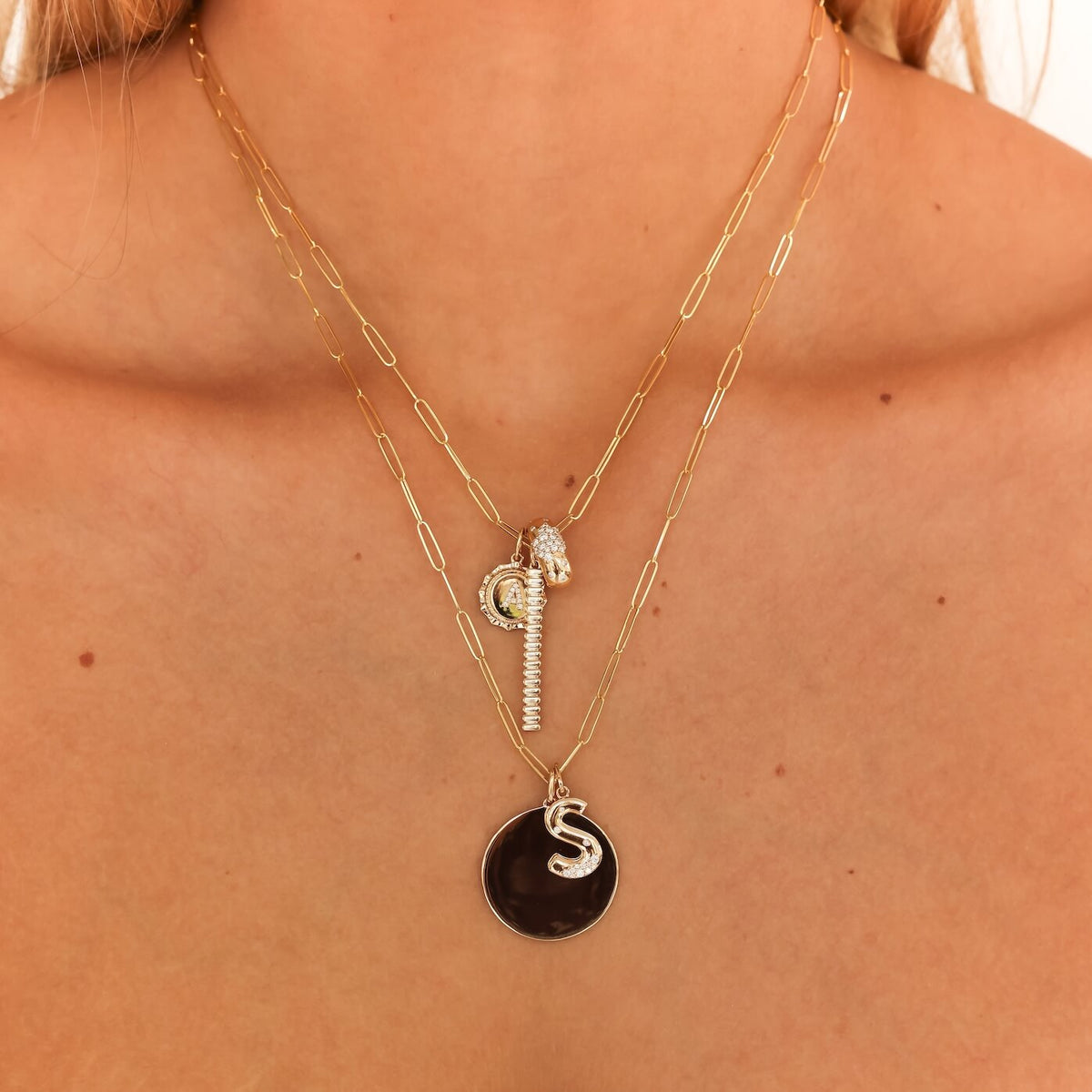 Cynthia Rose Large Rondelle Charm