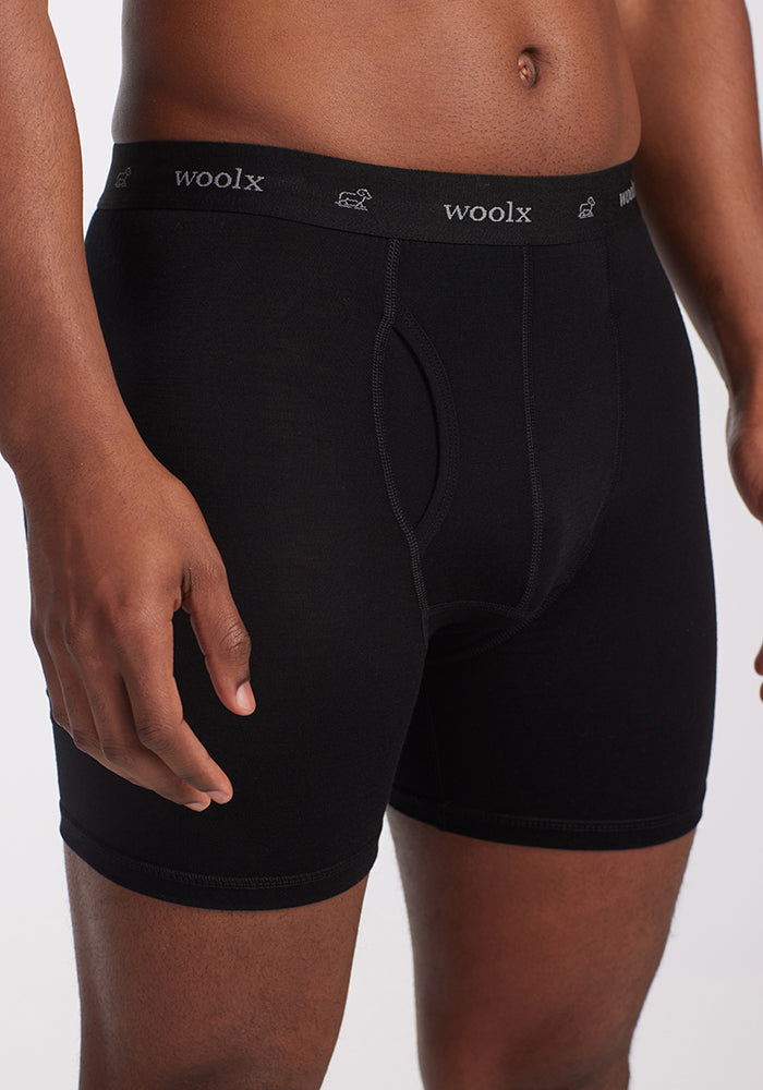 Reaction Boxer Briefs - Black