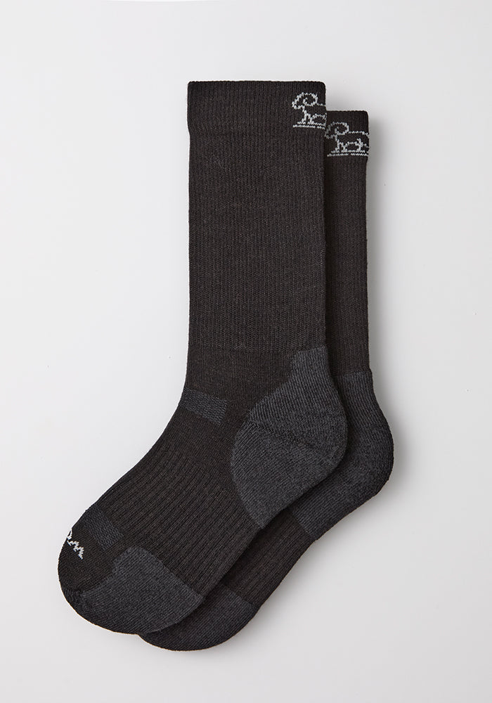 Mens Harbor Crew Sock - Black