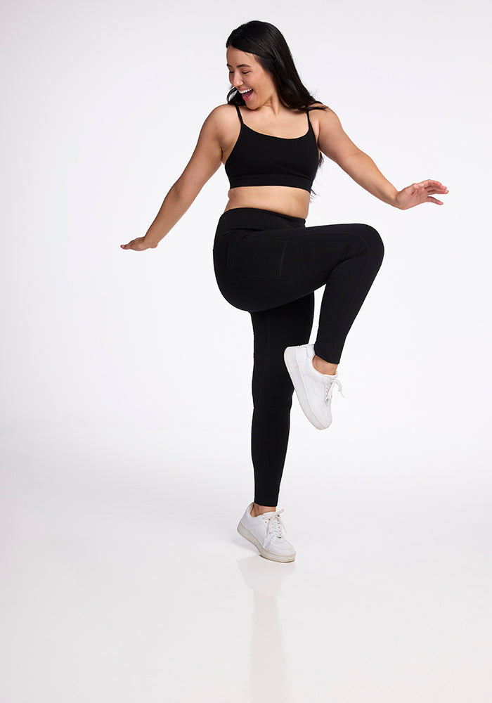 Frost Petite Leggings - Black