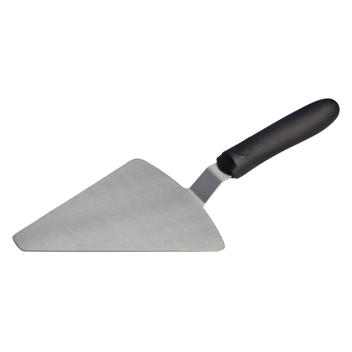 TKP-62 - Pizza Server, Black Polypropylene Handle, 6-7/8" x 5-7/8" Blade