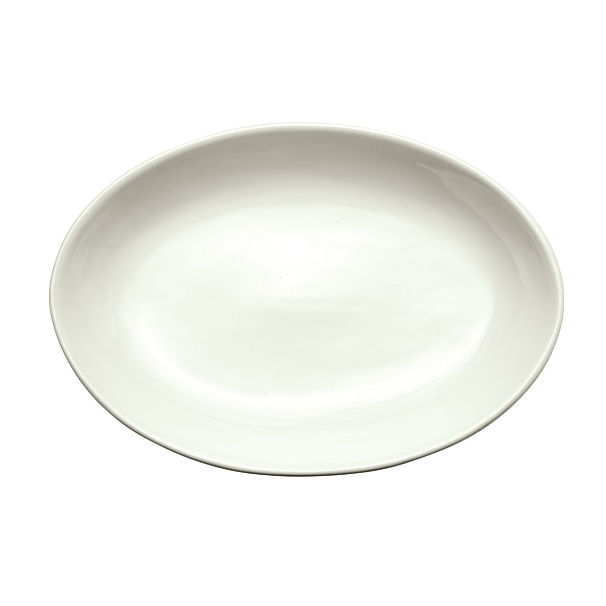 SPO-155-AW - Porcelain Deep Oval Specialty Platter, 15-1/2"L x 11"W x 2"H (12 Pieces/Case)