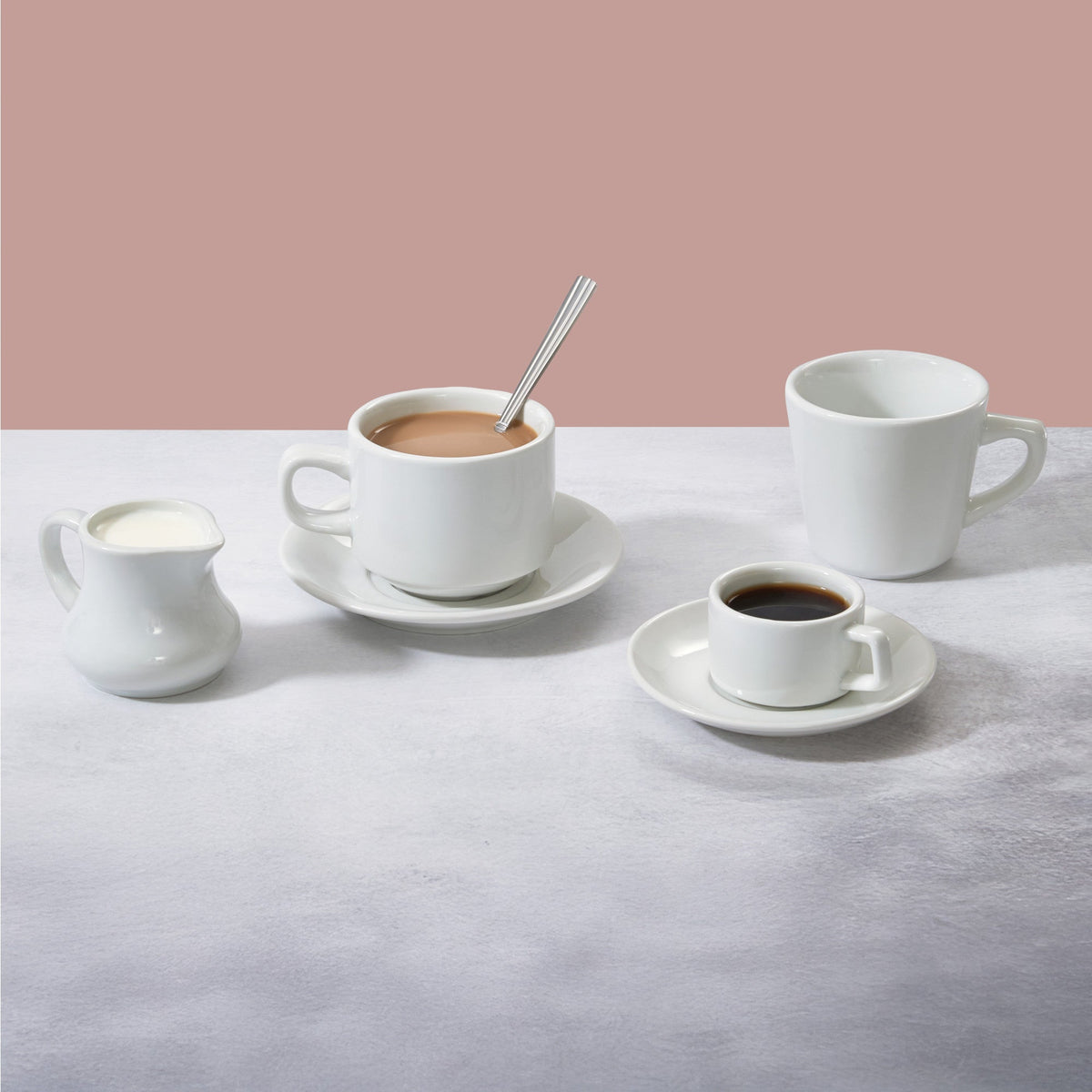 ACD-6 - Porcelain Creamer, 6 oz - White (36 Pieces/Case)