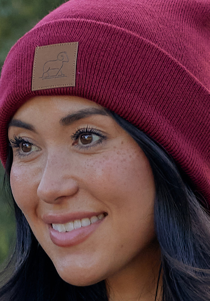 Baylor Beanie - Toasted Garnet