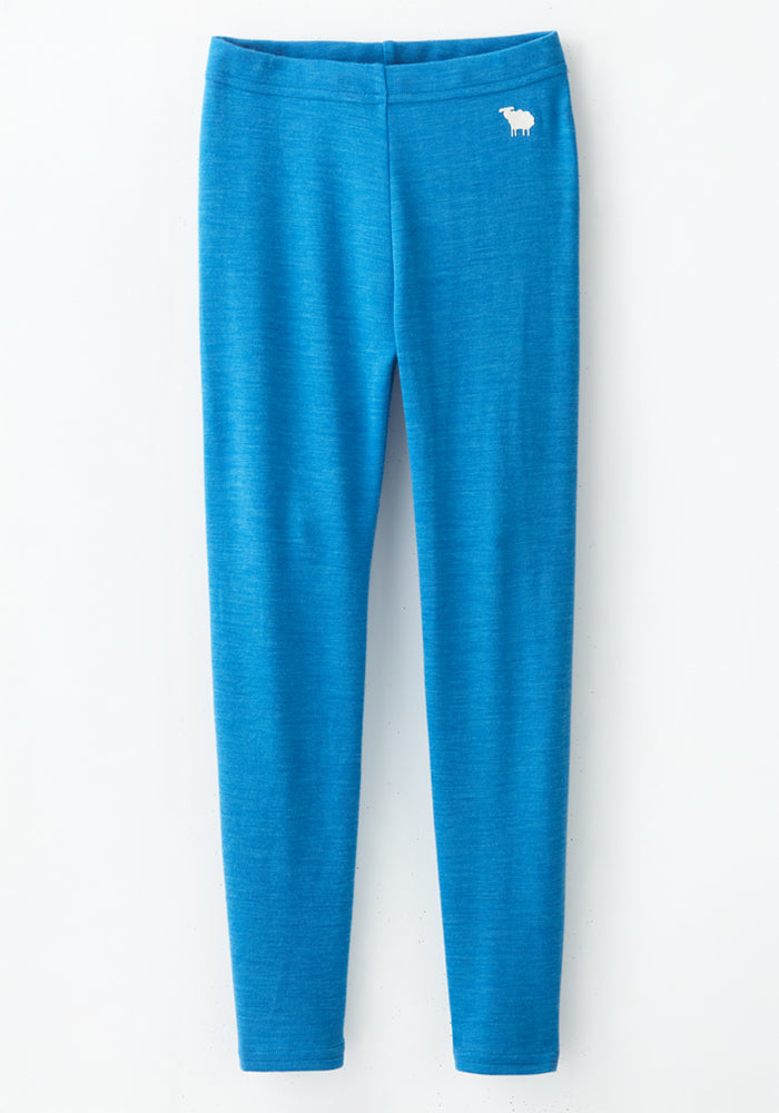 Kids Explorer Base Layer Bottoms - Blue Razz