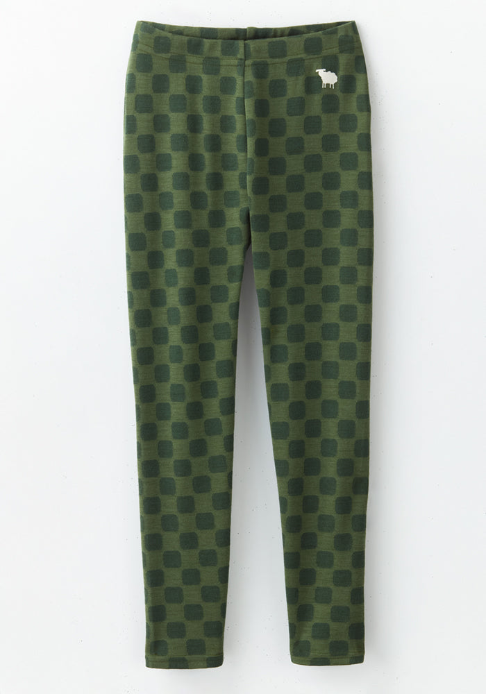 Kids Explorer Base Layer Bottoms - Frog Hop