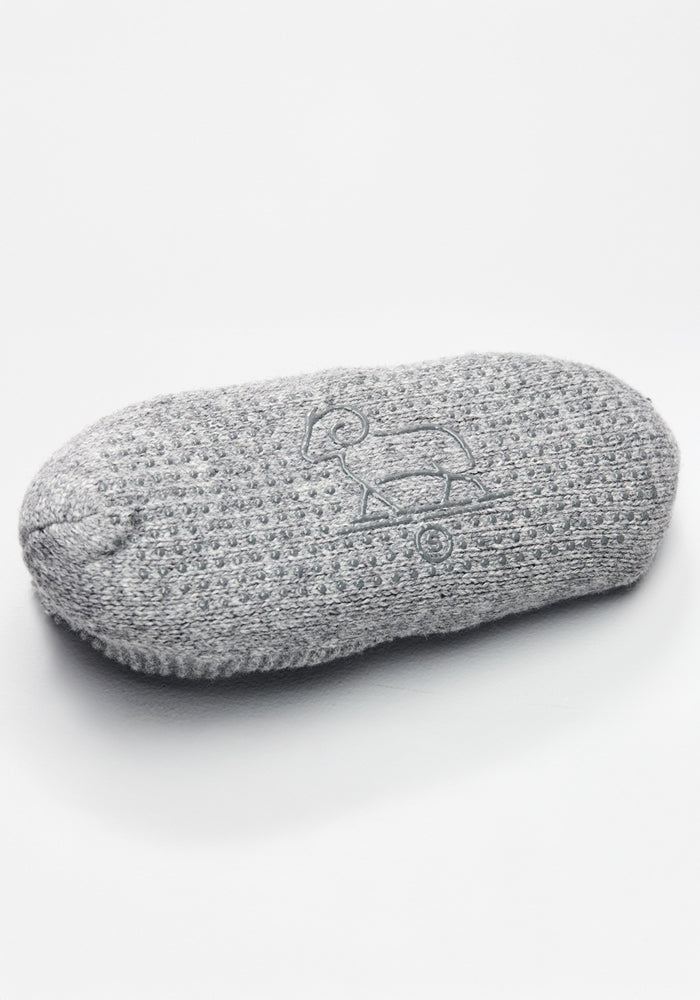 Womens Gripper Slippers - Gentle Grey