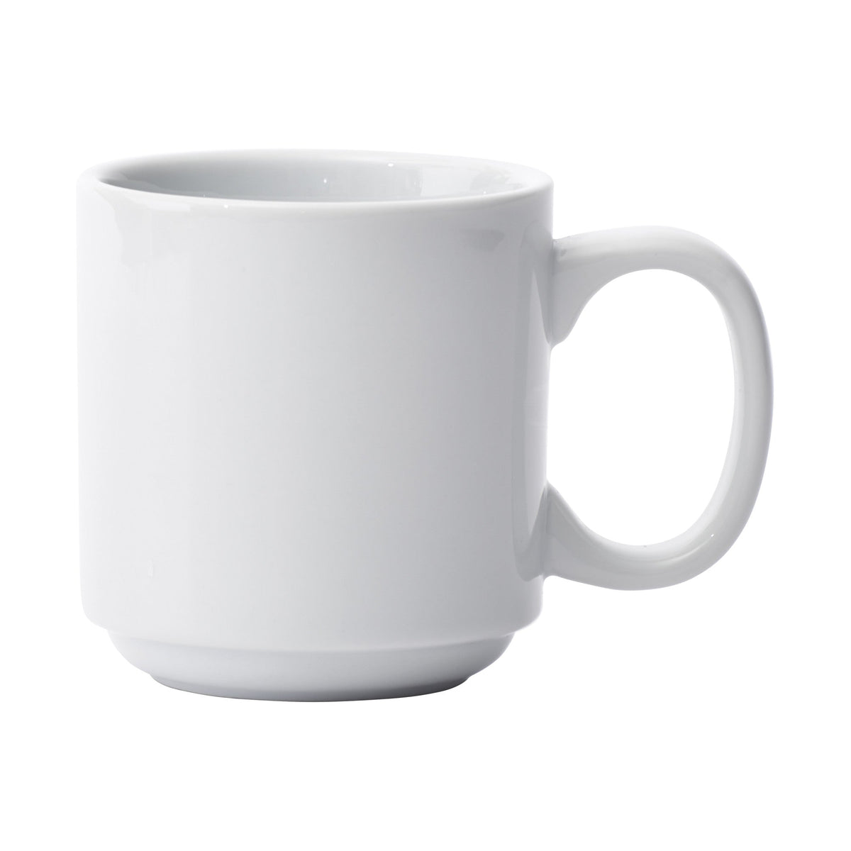 MMC-12 - Porcelain Stacking Mangula Mug, 12 oz - White (36 Pieces/Case)