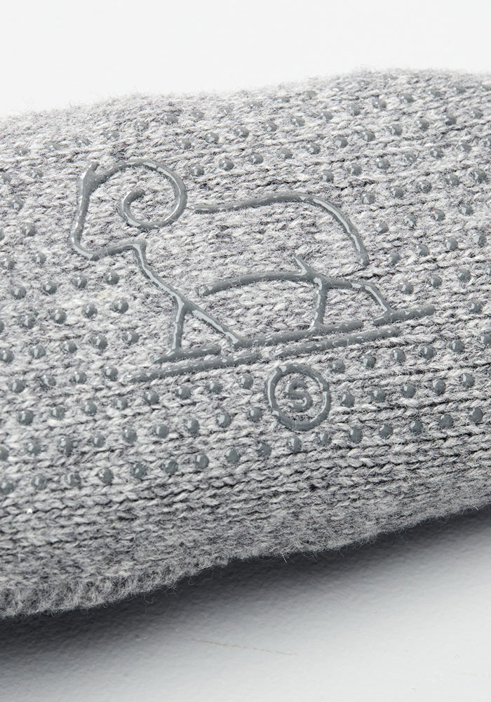 Womens Gripper Slippers - Gentle Grey
