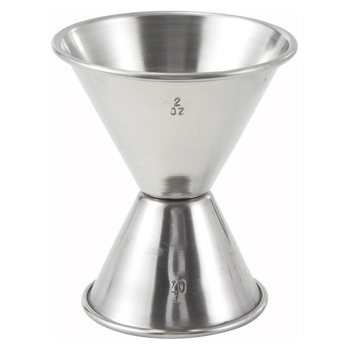 J-5 - Jigger, Stainless Steel - 1 x 2 oz