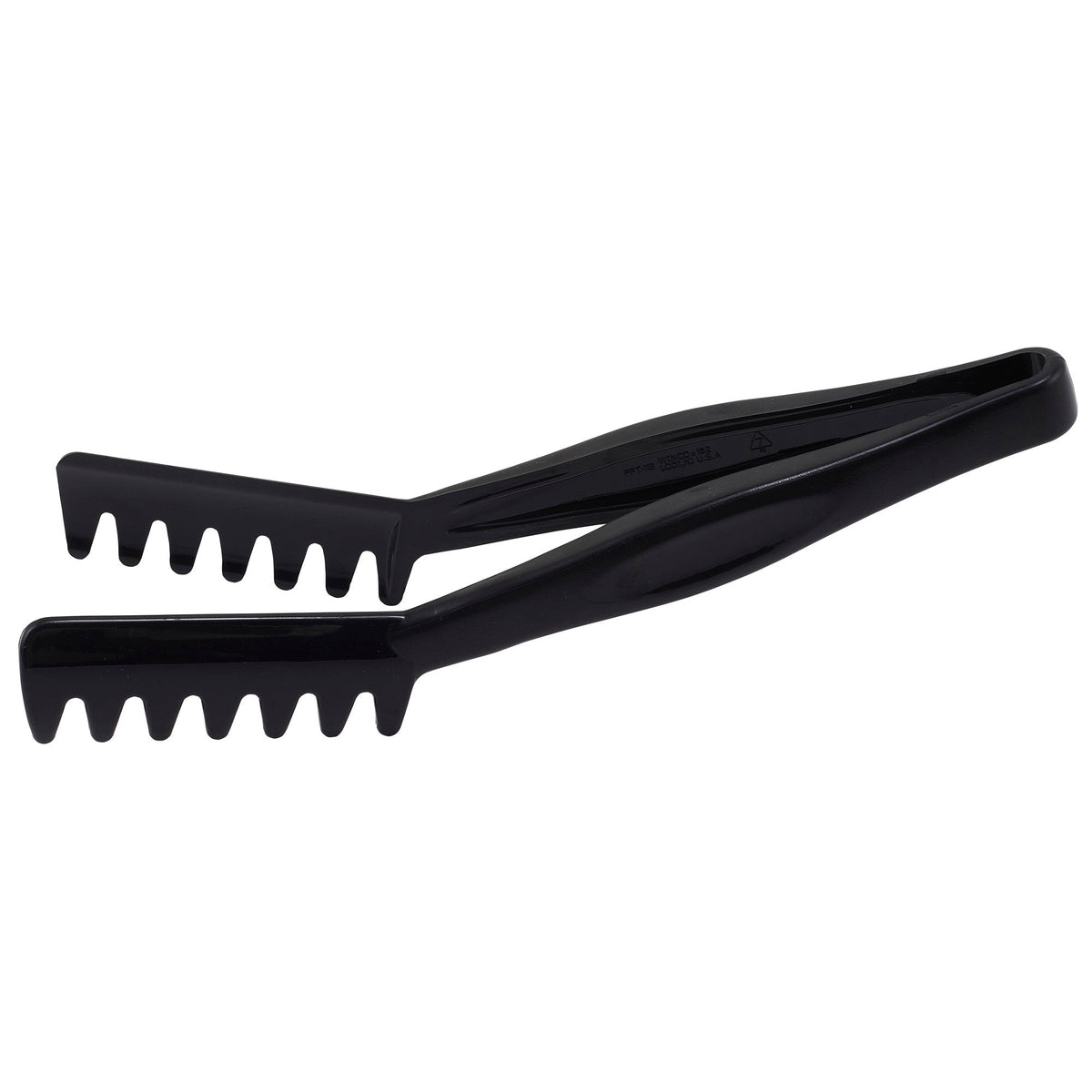 PPT-11K - Polycarbonate Spaghetti Tongs - Black