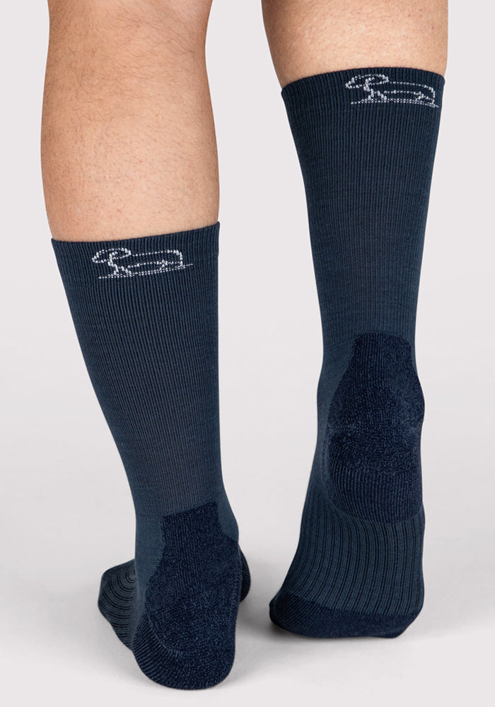 Mens Harbor Crew Sock - Evening Tide