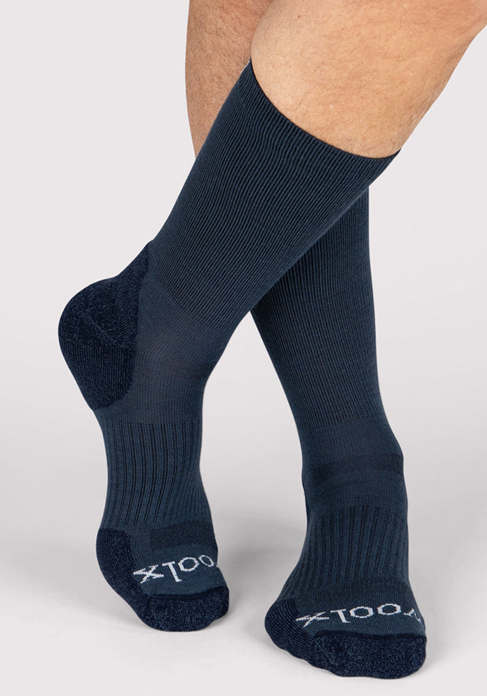 Mens Harbor Crew Sock - Evening Tide