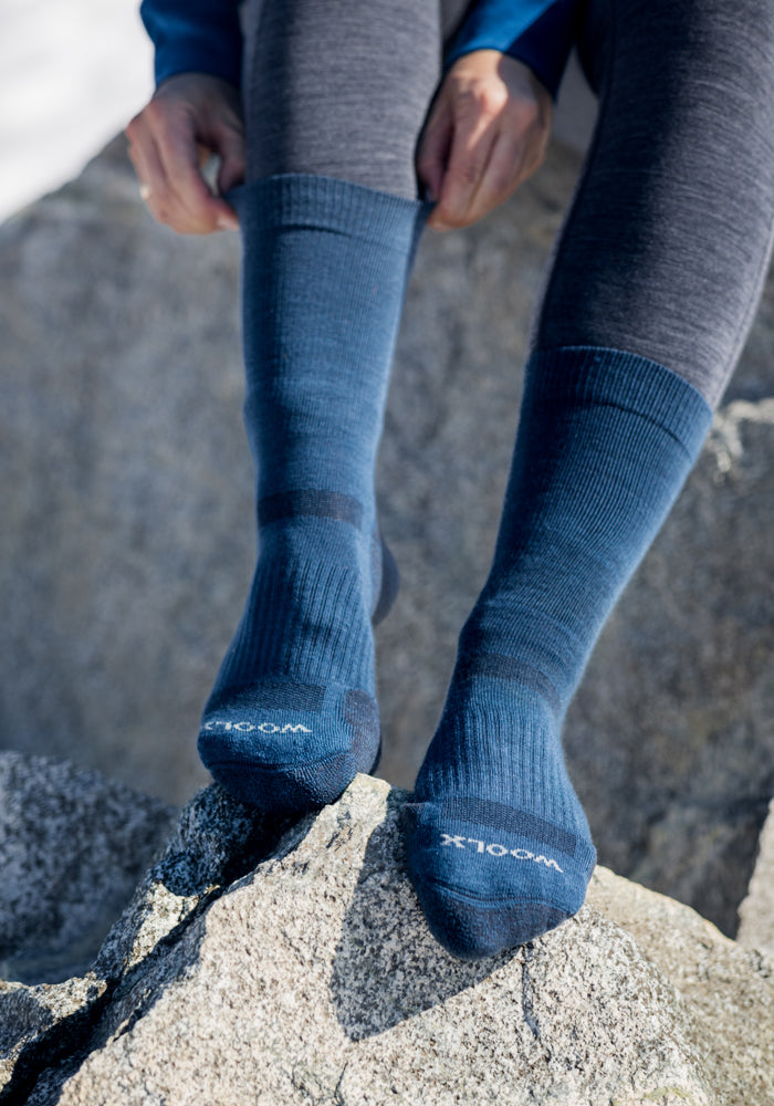Womens Harbor Crew Sock - Black