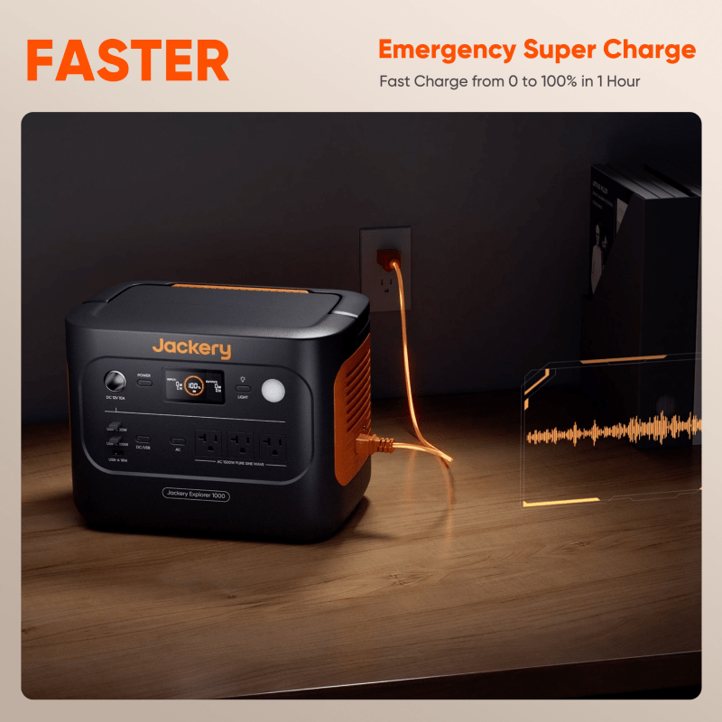 Jackery Portable Power Station Explorer 1000