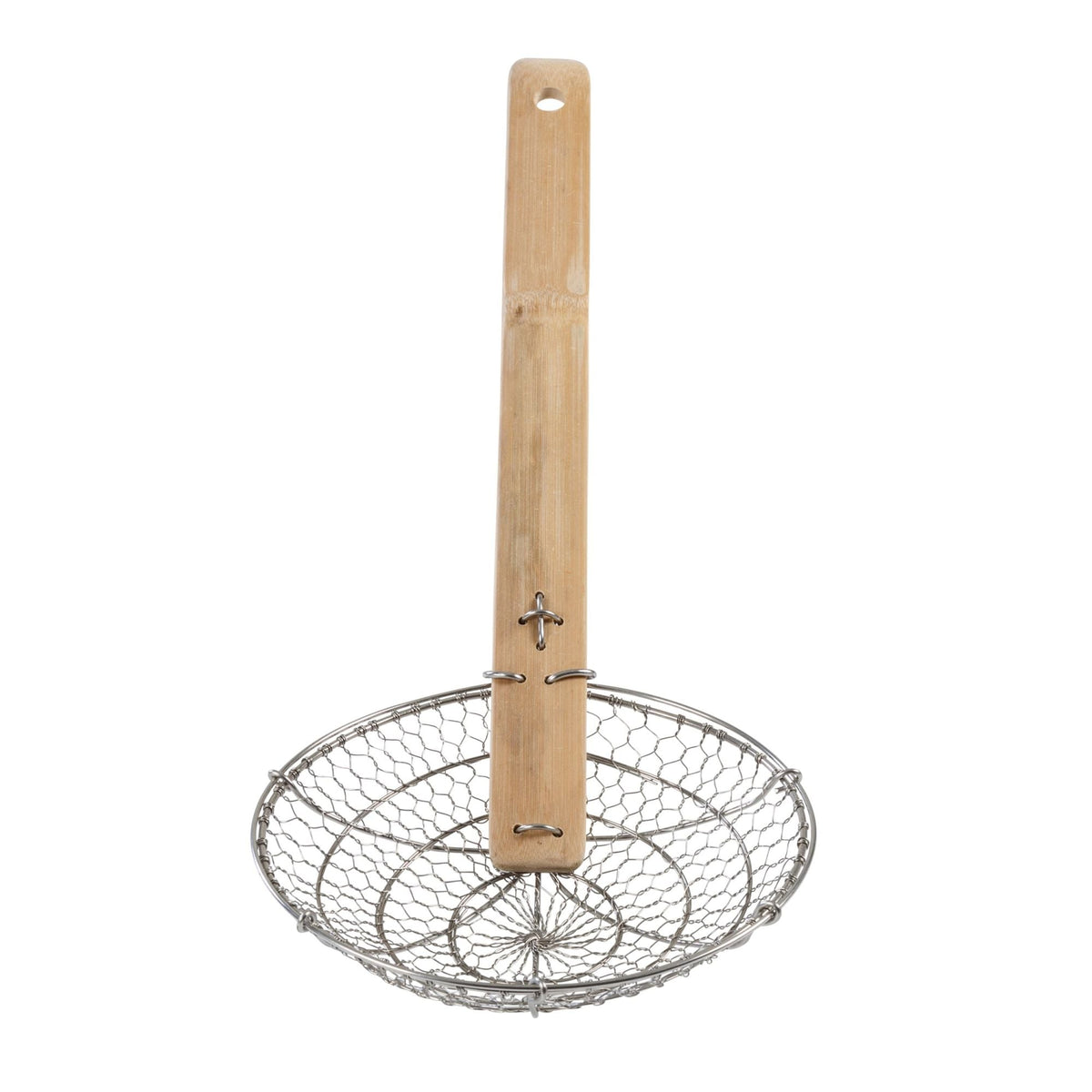 J30-0036 - Joyce Chen Stainless Steel Spider Strainer, 5"
