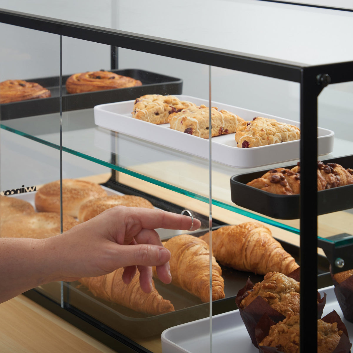 ADCG-3616 - Glass Ambient Display Case, 36"L x 16"D x 15"H
