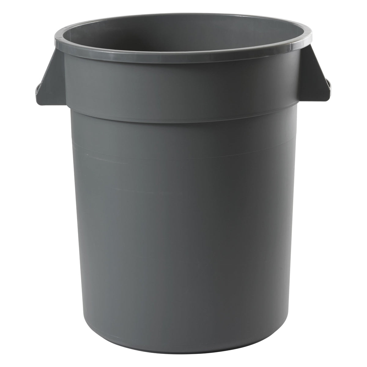 PTC-20G - Heavy-Duty Round Trash Can - Gray, 20 Gallon