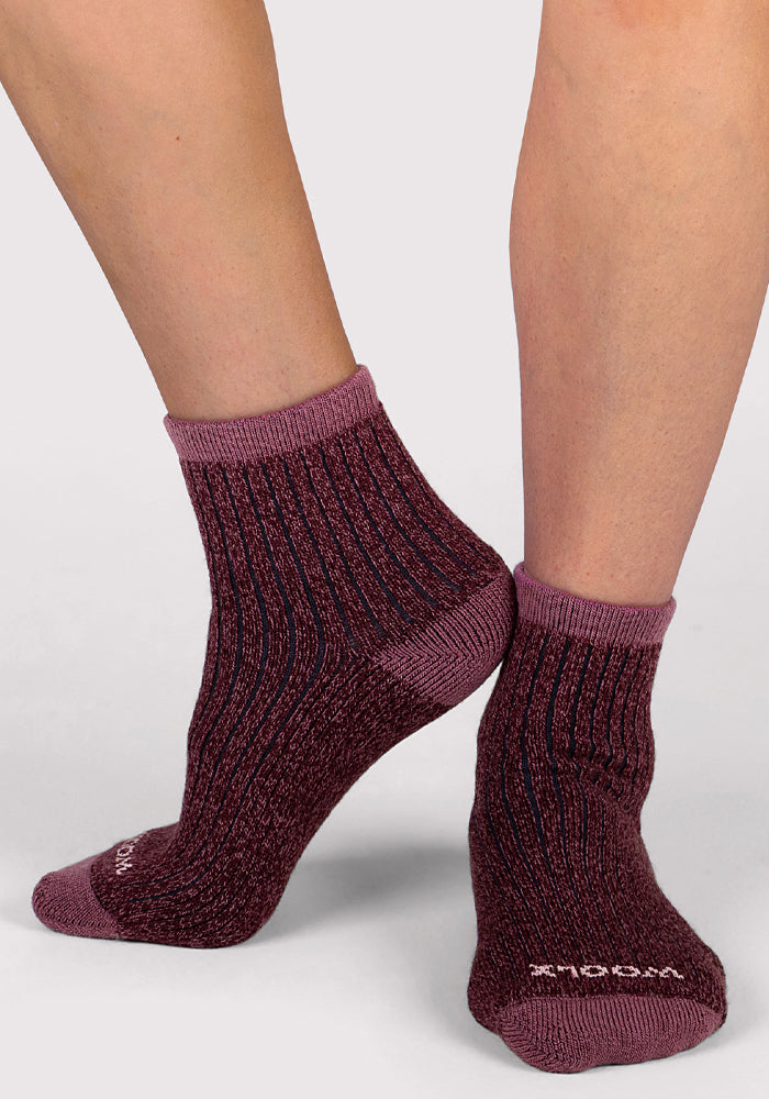 Womens Cozy Mini Crew Sock