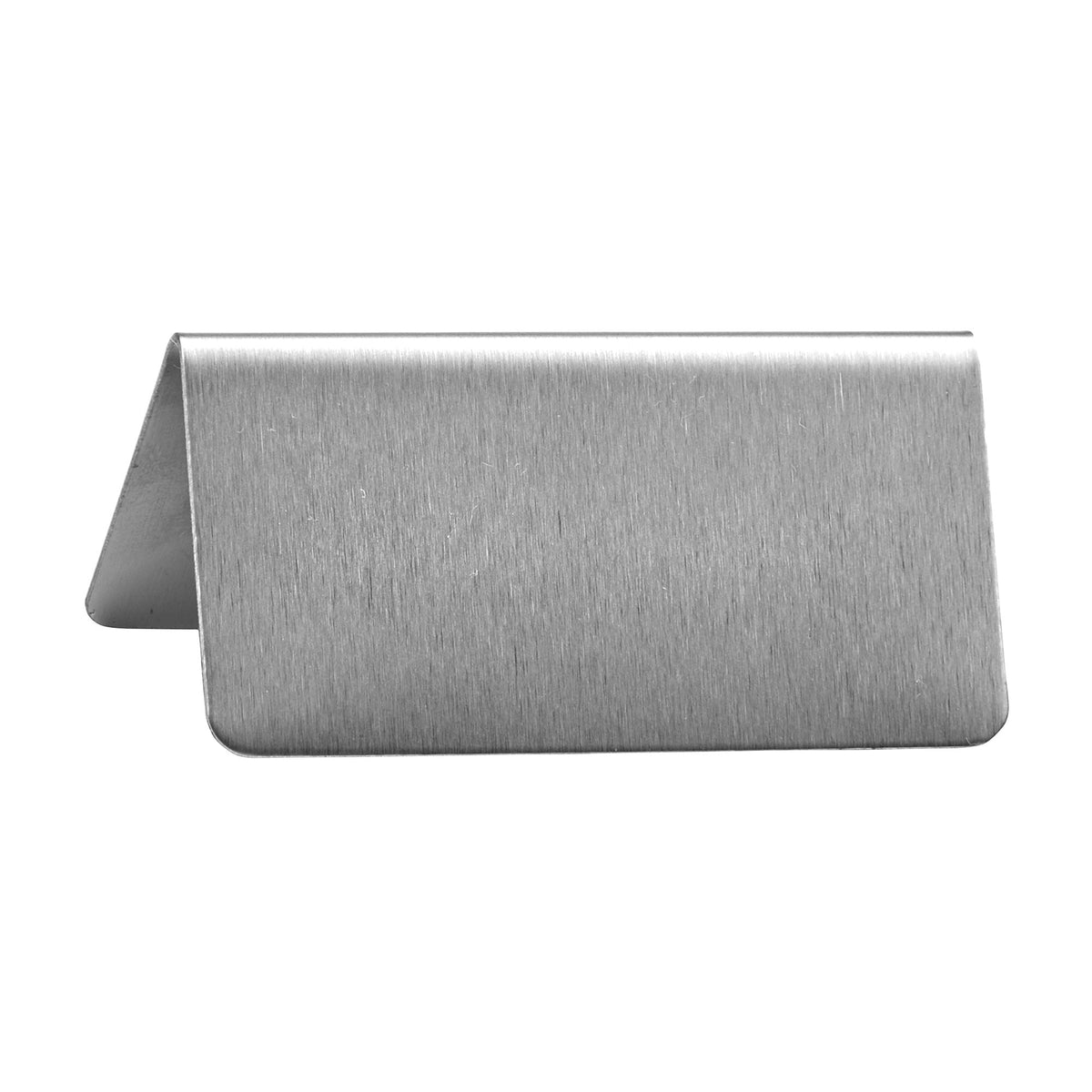 SGN-100 - Tent Sign, Stainless Steel - Blank
