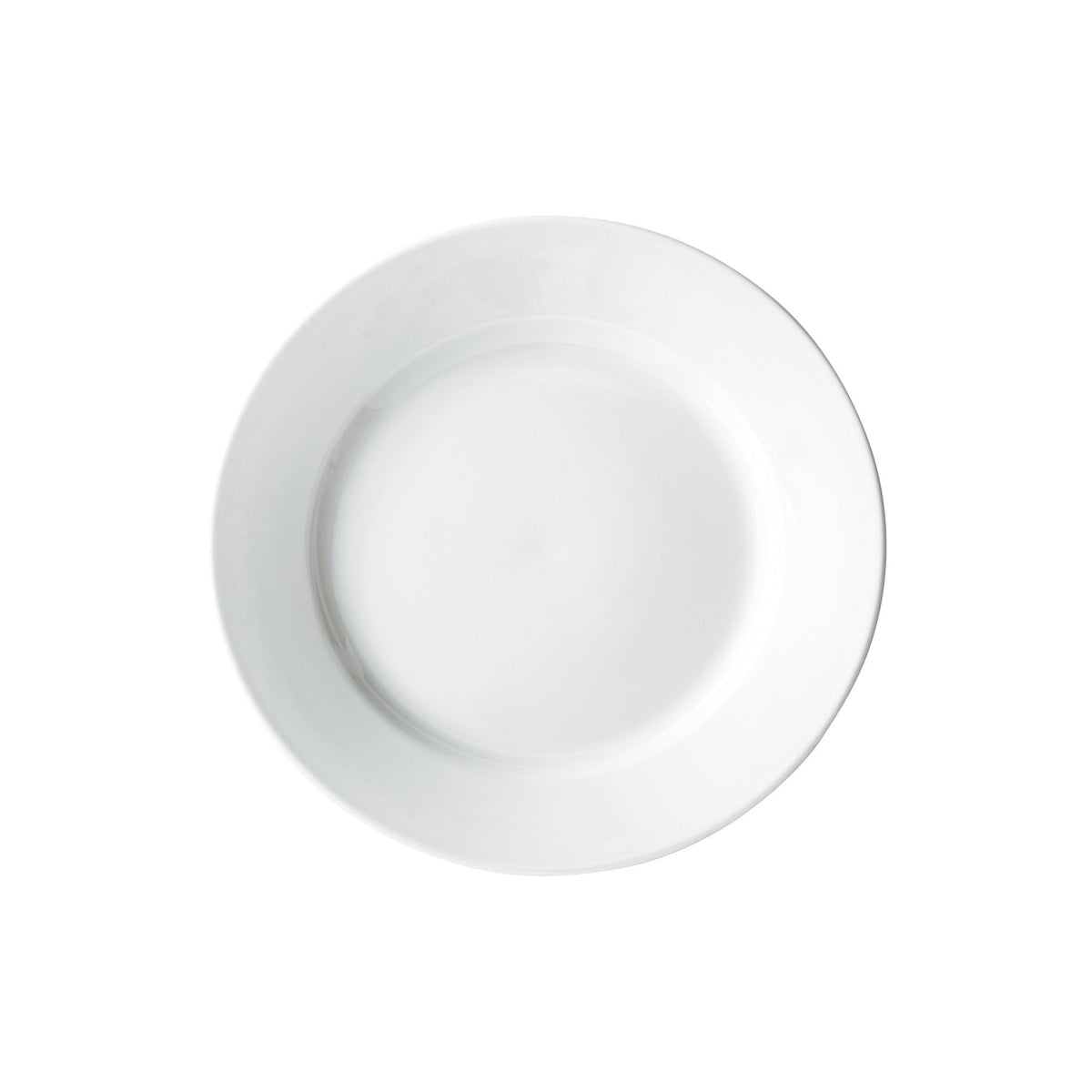 BPR-975RE - Porcelain Rolled Edge Plate, Porcelain - White (24 Pieces/Case)