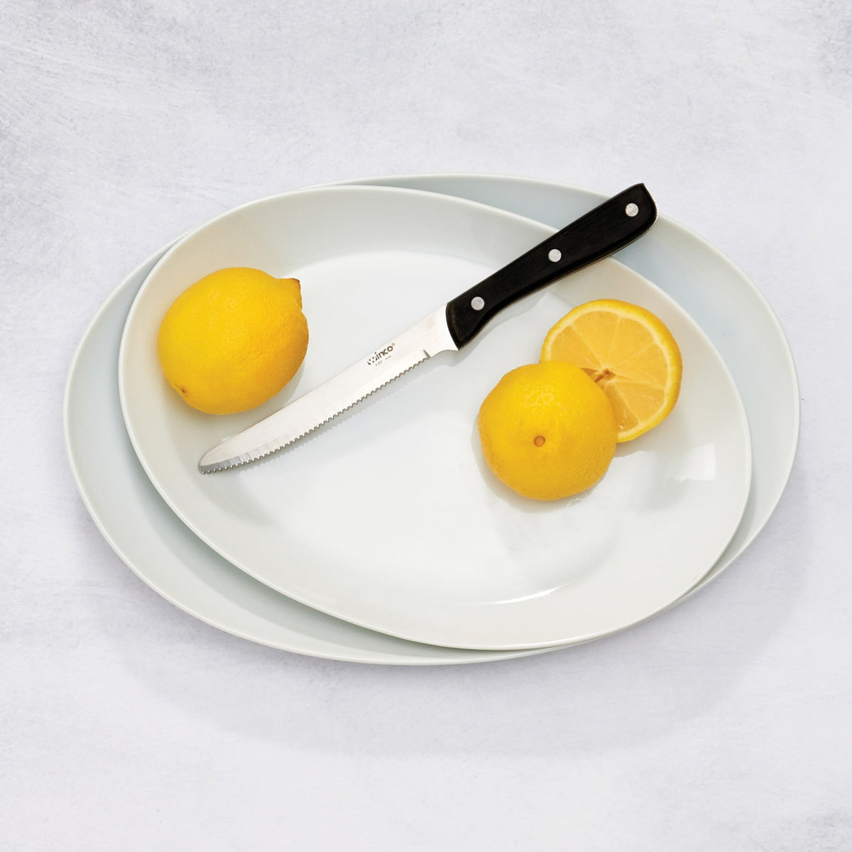 SPO-155 - Porcelain Deep Oval Specialty Platter, 15-1/2"L x 11"W x 2"H - White (12 Pieces/Case)