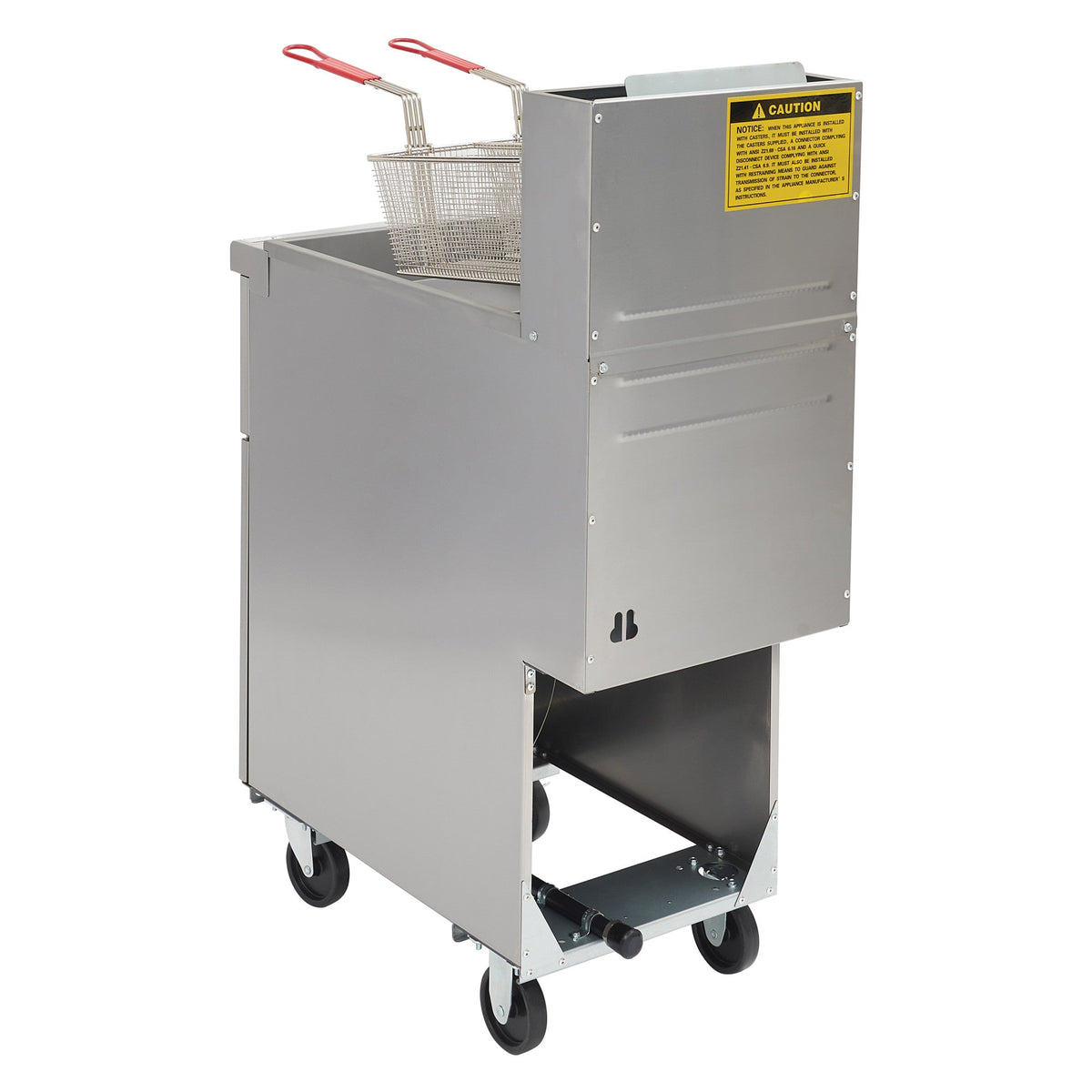 NGGF-40-NG - Spectrum Gas Deep Fryer, 40lb, 3-Tube, Natural Gas