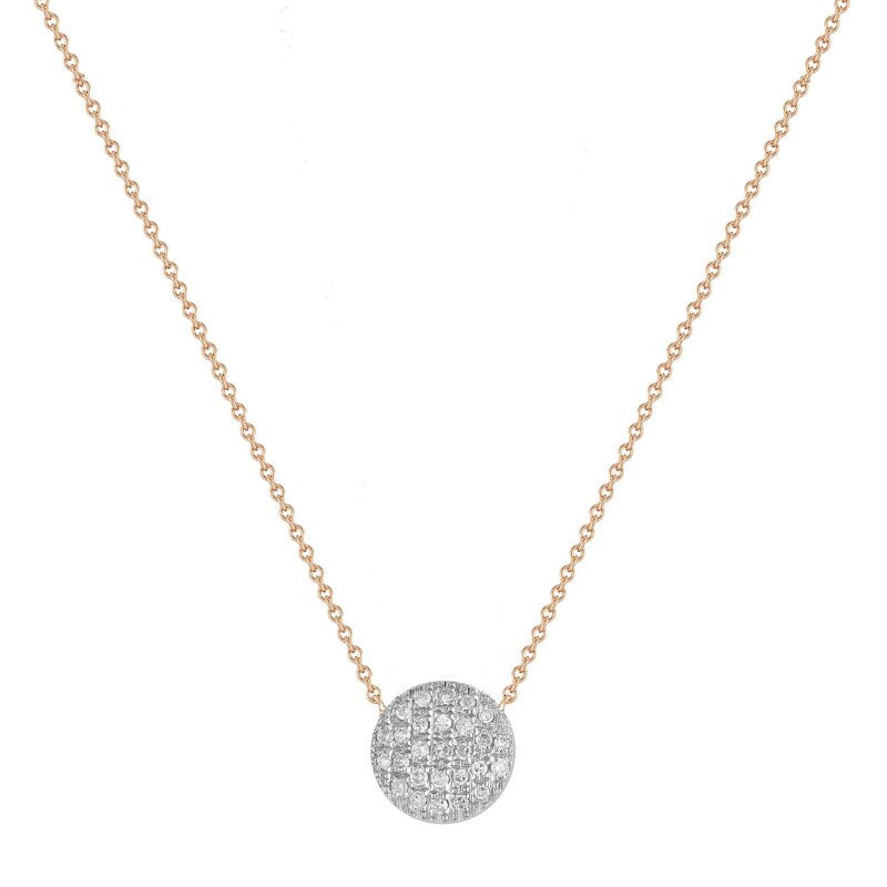 Lauren Joy Medium Disc Necklace