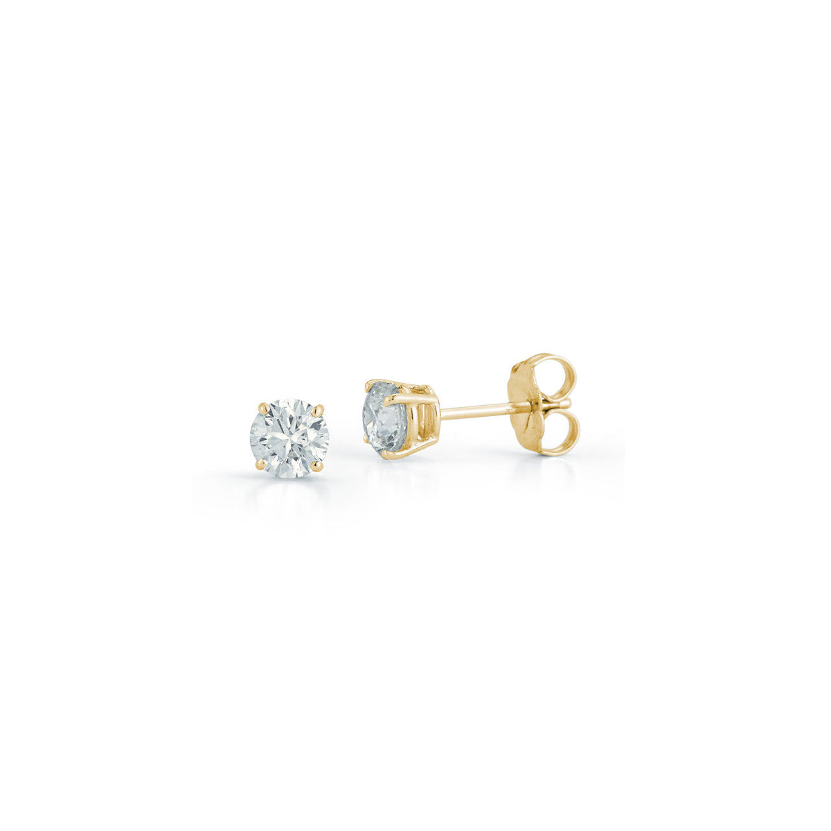 DRD Diamond Solitaire Studs 1.00 Ct. Total Weight
