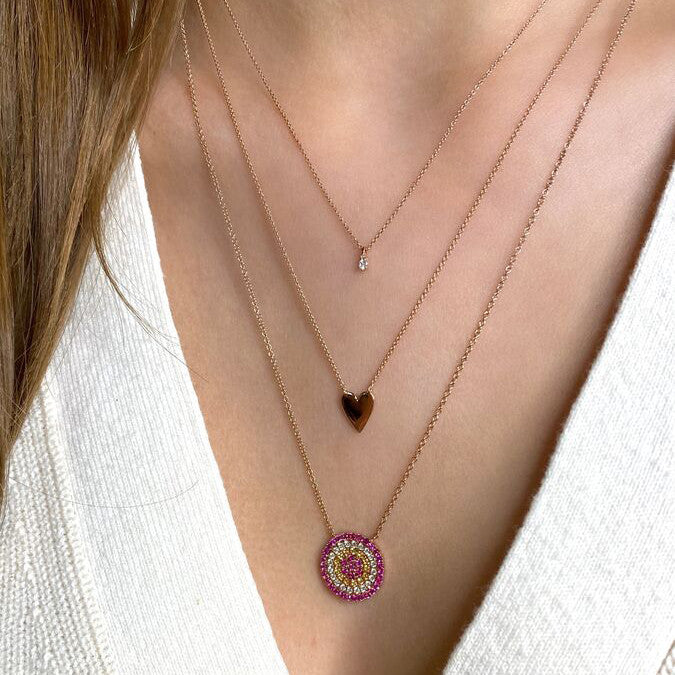 DRD Heart Necklace