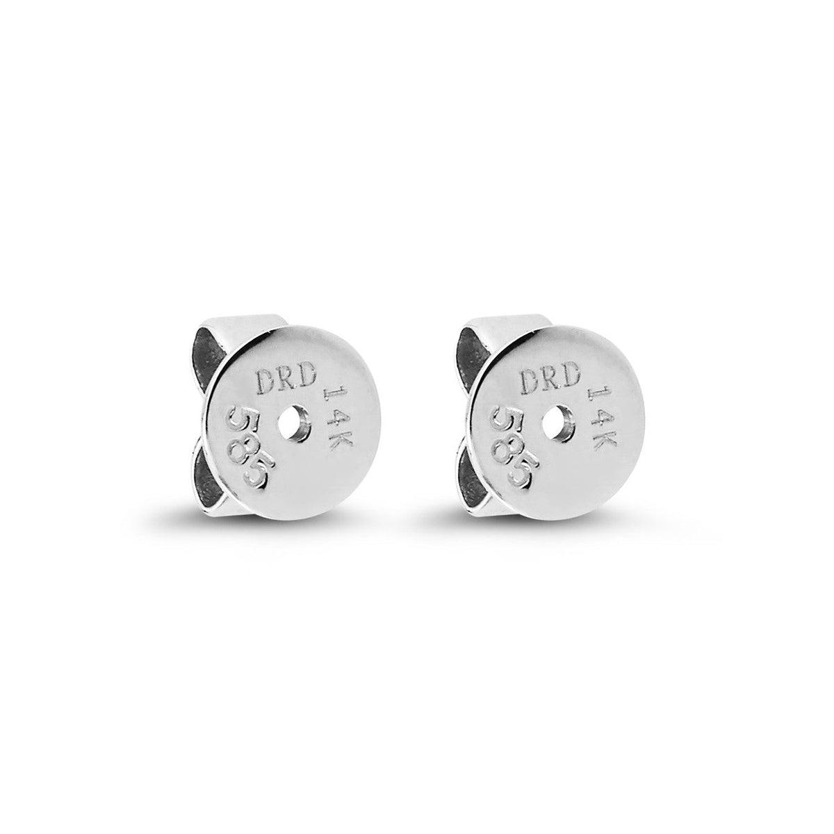 5mm 14k Gold Earring Backs