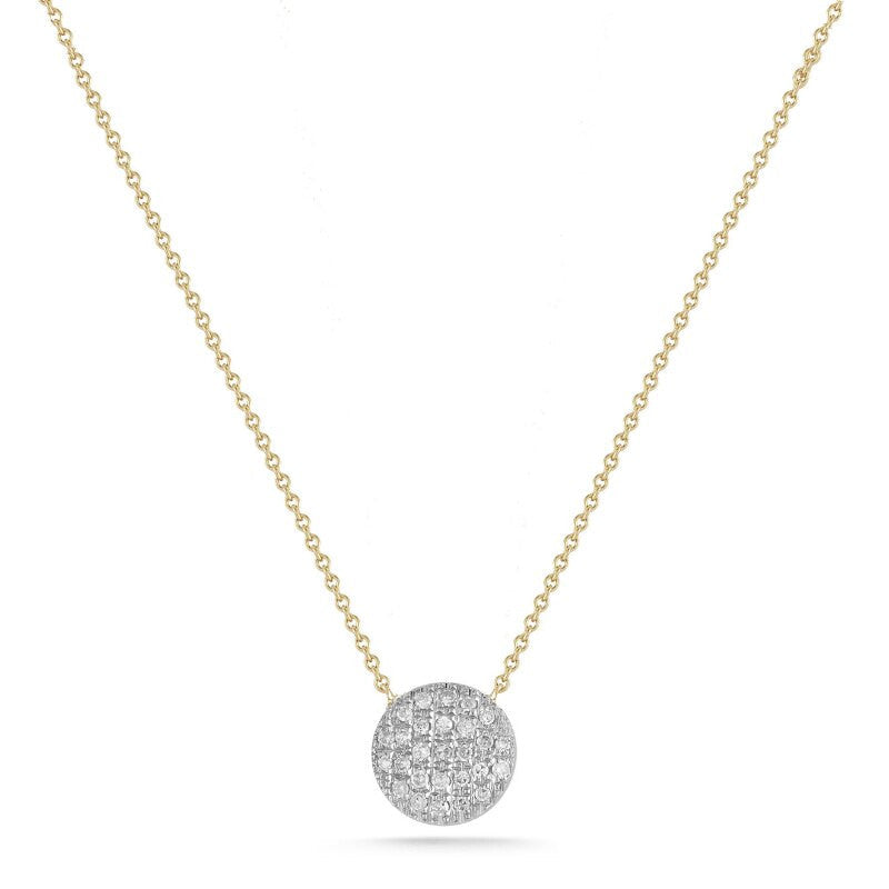 Lauren Joy Medium Disc Necklace