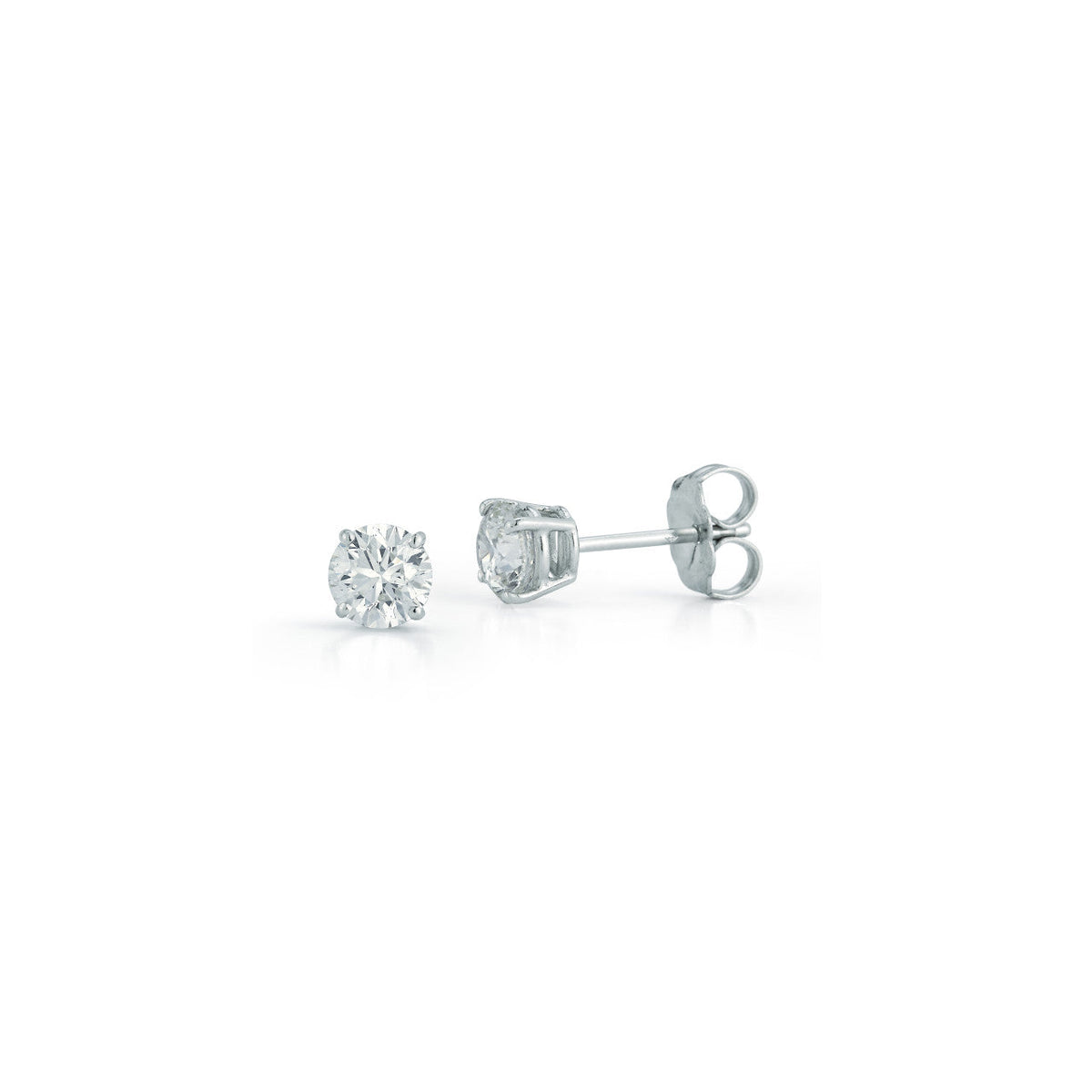 DRD Diamond Solitaire Studs 1.00 Ct. Total Weight