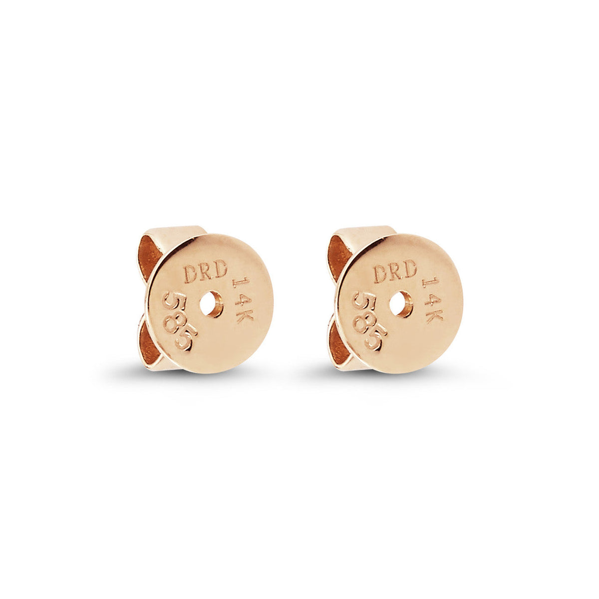 5mm 14k Gold Earring Backs