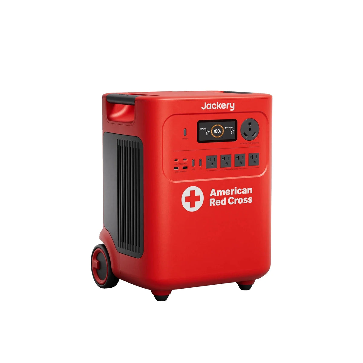 Jackery HomePower 3600 Plus Red Cross Edition