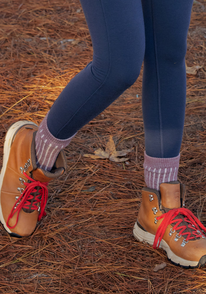 Womens Joey Crew Socks - Wildflower