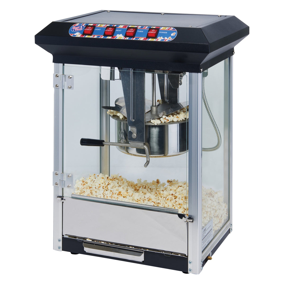 POP-8B - Show Time! Electric Popcorn Popper, Black