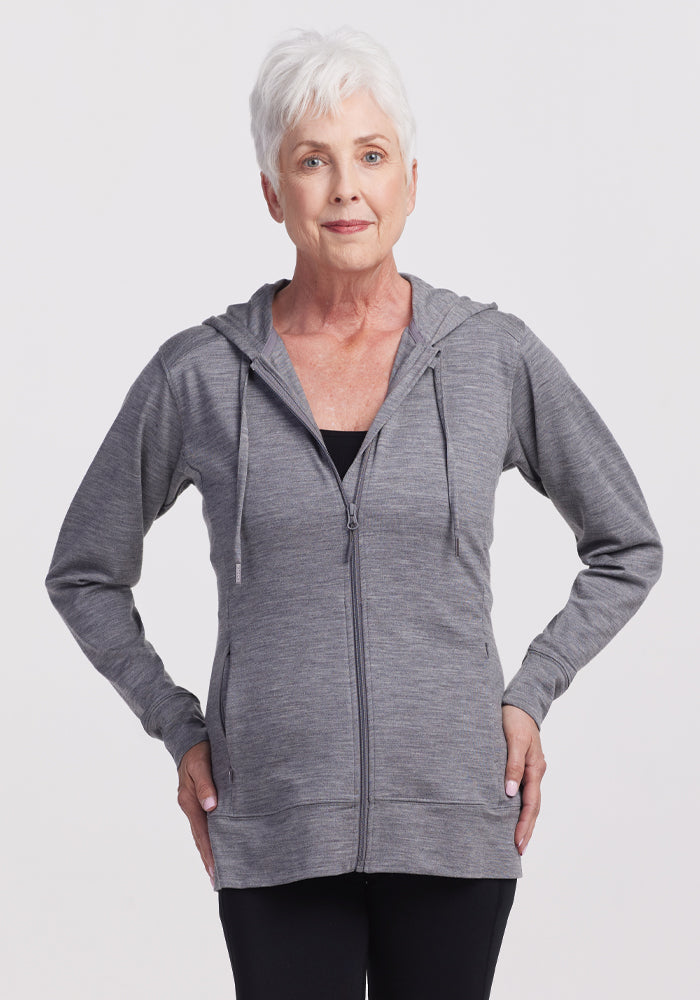 Ryann Hoodie - Graphite Heather
