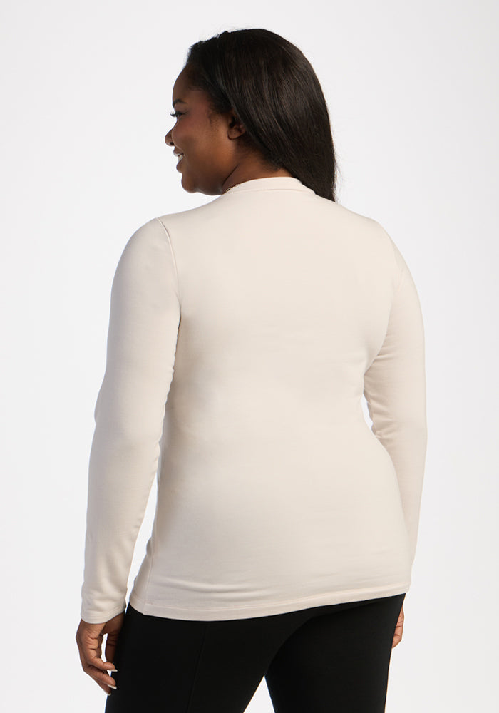 Sadie Baselayer Top - Ecru