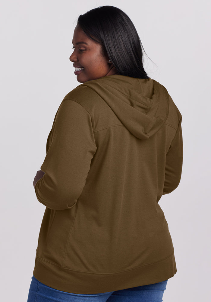 Ryann Hoodie - Olive Leaf