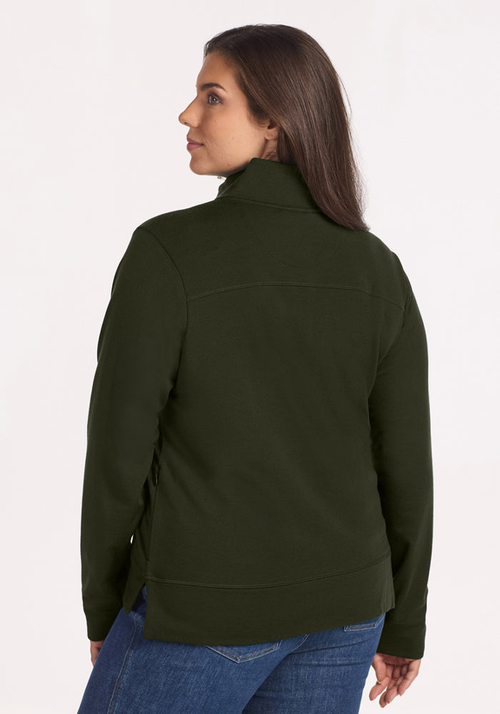 Annie 3 Button Pullover - Duffel Bag