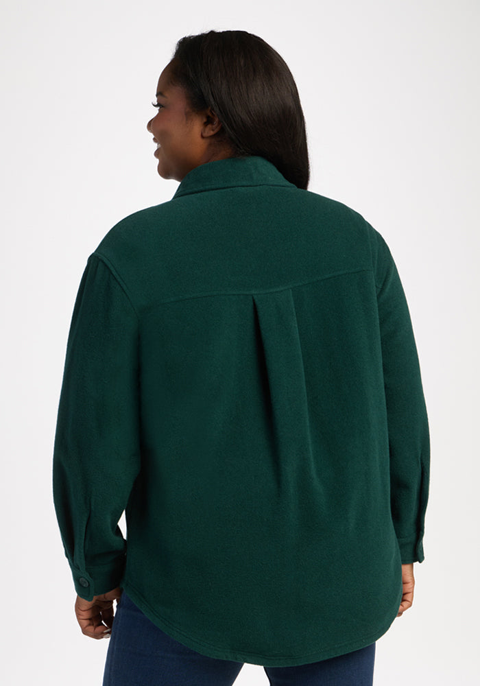 Jovie Shacket - Deep Pine